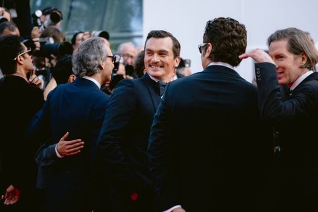 Internationale Filmfestspiele von Cannes, The Phoenician Scheme Premiere 78eme Festival International du Film de Cannes Montée des marches du film The Phoenician Theme 78th International Cannes Film Festival Red carpet for The Phoenician Theme Movie 444610 2025 05 18 Alpes Maritimes Cannes France Friend, Rupert  Copyright: xTerencexBaelenx STAR_444610_198