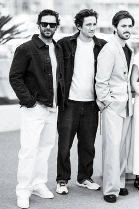 78eme Festival International du Film de Cannes Photocall du film Le Roi Soleil 78th International Cannes Film Festival Photocall with cast of Le Roi Soleil movie 444600 2025 05 18 Cannes France Marmaï, Pio Pascot, Panayotis  Copyright: xEstellexCarlierx xStarfacex STAR_444600_001