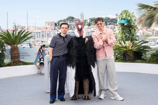 78eme Festival International du Film de Cannes Photocall du film I love Peru 78th International Cannes Film Festival Photocall with cast of I love Peru movie 444601 2025 05 18 Cannes France Quenard, Raphael David, Hugo  Copyright: xEstellexCarlierx xStarfacex STAR_444601_006