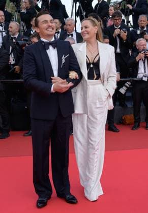 The Phoenician Scheme Premiere at 78th Festival de Cannes - Cannes, France CANNES, FRANCE. May 18, 2025: Rupert Friend & Aimee Mullins at the premiere for The Phoenician Scheme at the 78th Festival de Cannes. Picture: Paul Smith Featureflash Cannes France  Copyright: xPaulxSmithx xFeatureflashx