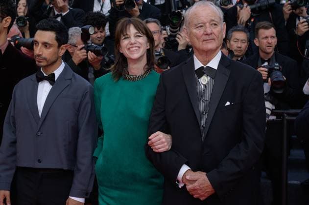 The Phoenician Scheme Premiere at 78th Festival de Cannes - Cannes, France CANNES, FRANCE. May 18, 2025: Riz Ahmed, Charlotte Gainsbourg & Bill Murray at the premiere for The Phoenician Scheme at the 78th Festival de Cannes. Picture: Paul Smith Featureflash Cannes France  Copyright: xPaulxSmithx xFeatureflashx