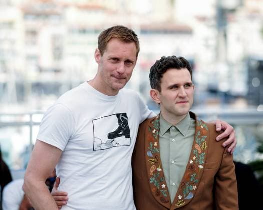 Photocall for Pillion , Palais des Festivals, Cannes, France Alexander Skarsgard and Harry Melling seen at the Photocall for Pillion during the 78th Festival de Cannes (Cannes International Film Festival) at Palais des Festivals, Cannes, , France on 18 May 2025. Picture, Credit:Julie Edwards Avalon France, French Riviera, Cannes, Palais des Festivals Copyright: xJuliexEdwardsx xAvalonx 1000709396
