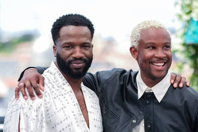Photocall for My Father s Shadow , Palais des Festivals, Cannes, France Akinola Davies and Sope Dirisu seen at the Photocall for My Father s Shadow during the 78th Festival de Cannes (Cannes International Film Festival) at Palais des Festivals, Cannes, , France on 18 May 2025. Picture, Credit:Julie Edwards Avalon France, French Riviera, Cannes, Palais des Festivals Copyright: xJuliexEdwardsx xAvalonx 1000709850