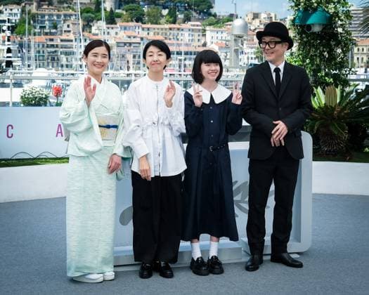 Photocall for Renoir , Palais des Festivals, Cannes, France Hikari Ishida, Chie Hayakawa, Yui Suzuki and Lily Franky seen at the Photocall for Renoir during the 78th Festival de Cannes (Cannes International Film Festival) at Palais des Festivals, Cannes, , France on 18 May 2025. Picture, Credit:Julie Edwards Avalon France, French Riviera, Cannes, Palais des Festivals Copyright: xJuliexEdwardsx xAvalonx 1000710107