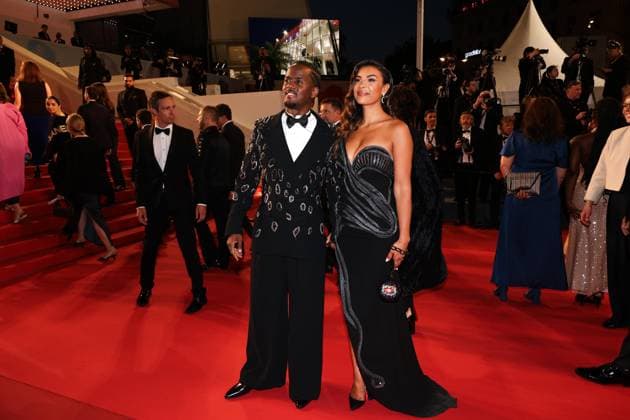 78eme Festival International du Film de Cannes Montée des marches La femme la plus riche du monde 78th International Cannes Film Festival Red carpet for La femme la plus riche du monde movie 444613 2025 05 18 France Black M  Copyright: xIvankaxVoisinx xStarfacex STAR_444613_001