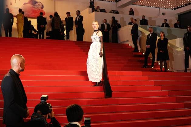 78eme Festival International du Film de Cannes Montée des marches La femme la plus riche du monde 78th International Cannes Film Festival Red carpet for La femme la plus riche du monde movie 444613 2025 05 18 France Kruger, Diane  Copyright: xIvankaxVoisinx xStarfacex STAR_444613_007
