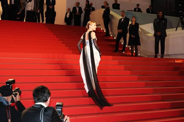 78eme Festival International du Film de Cannes Montée des marches La femme la plus riche du monde 78th International Cannes Film Festival Red carpet for La femme la plus riche du monde movie 444613 2025 05 18 France Kruger, Diane  Copyright: xIvankaxVoisinx xStarfacex STAR_444613_021
