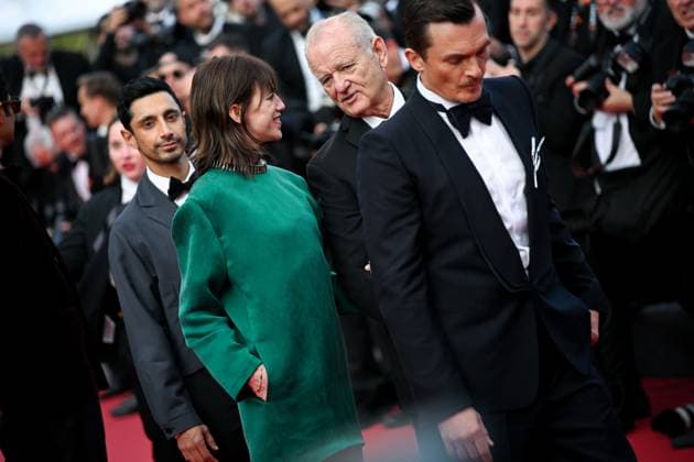 78eme Festival International du Film de Cannes Montée des marches du film The Phoenician Theme Festival de Cannes 2025 Red carpet The phoenician Scheme Charlotte Gainsbourg, Bill Murray 444614 2025 05 18 France  Copyright: xLionelxGuericolas MPPx STAR_444614_203