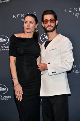 Cannes Kering Women In Motion Dinner Natasha Andrews, Pierre Niney attending the Kering Women In Motion dinner at 78th Cannes Film Festival in Cannes, France on May, 18, 2025. Photo by Julien Reynaud APS-Medias ABACAPRESS.COM Cannes France  Copyright: xReynaudxJulien APS-Medias ABACAx