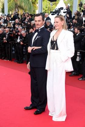 J Montée des marches du film The Phoenician Scheme lors du 78ème Festival International du Film de Cannes Rupert Friend et sa femme Aimee Mullins Montée des marches du film The Phoenician Scheme lors du 78ème Festival International du Film de Cannes, au Palais des Festivals à Cannes On may 18th 2025 Jacovides Moreau Bestimage Red carpet for the movie The Phoenician Scheme during the 78th Cannes International Film Festival at the Palais des Festivals in Cannes, France On may 18th 2025 Cannes France  Copyright: xJACOVIDES-MOREAUx xBESTIMAGExJACOVIDES-MOREAUx xBESTIMAGEx