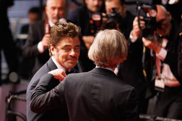 M Descente des marches du film The Phoenician Scheme lors du 78ème Festival International du Film de Cannes Benicio del Toro, Wes Anderson Descente des marches du film The Phoenician Scheme lors du 78ème Festival International du Film de Cannes, au Palais des Festivals à Cannes On may 18th 2025 Jacovides Moreau Bestimage People leaving the red carpet for the movie The Phoenician Scheme during the 78th Cannes International Film Festival at the Palais des Festivals in Cannes, France On may 18th 2025 Cannes France  Copyright: xJACOVIDES-MOREAUx xBESTIMAGExJACOVIDES-MOREAUx xBESTIMAGEx