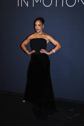 Cannes, Arrivals at the photocall of the 2025 Kering Women In Motion Awards and Cannes Film Festival Presidential Dinner event during the 78th Cannes Film Festival Cannes, Arrivals at the photocall of the 2025 Kering Women In Motion Awards and Cannes Film Festival Presidential Dinner event during the Festival de Cannes. In the photo: Tessa Thompson (Singer and actress) Milan Italy  Copyright: xIPA ABACAx
