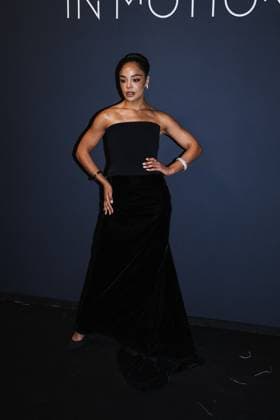 Cannes, Arrivals at the photocall of the 2025 Kering Women In Motion Awards and Cannes Film Festival Presidential Dinner event during the 78th Cannes Film Festival Cannes, Arrivals at the photocall of the 2025 Kering Women In Motion Awards and Cannes Film Festival Presidential Dinner event during the Festival de Cannes. In the photo: Tessa Thompson (Singer and actress) Milan Italy  Copyright: xIPA ABACAx