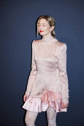 Milan, Italy: Cannes, Arrivals at the photocall of the 2025 Kering Women In Motion Awards and Cannes Film Festival Presidential Dinner event during the Festival de Cannes. In the photo: Alba Rohrwacher (Actress) Milan Italy  - ZUMAp169 20250518_zea_p169_2503 Copyright: xAlessandroxBremecx