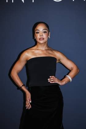 Milan, Italy: Cannes, Arrivals at the photocall of the 2025 Kering Women In Motion Awards and Cannes Film Festival Presidential Dinner event during the Festival de Cannes. In the photo: Tessa Thompson (Singer and actress) Milan Italy  - ZUMAp169 20250518_zea_p169_2530 Copyright: xAlessandroxBremecx
