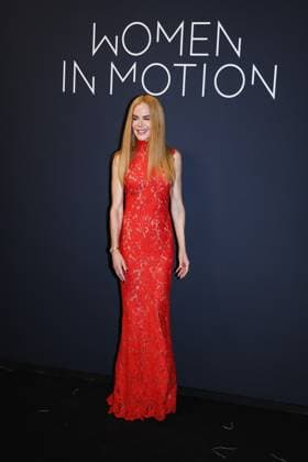 Milan, Italy: Cannes, Arrivals at the photocall of the 2025 Kering Women In Motion Awards and Cannes Film Festival Presidential Dinner event during the Festival de Cannes. In the photo: Nicole Kidman (Actress) Milan Italy  - ZUMAp169 20250518_zea_p169_2533 Copyright: xAlessandroxBremecx