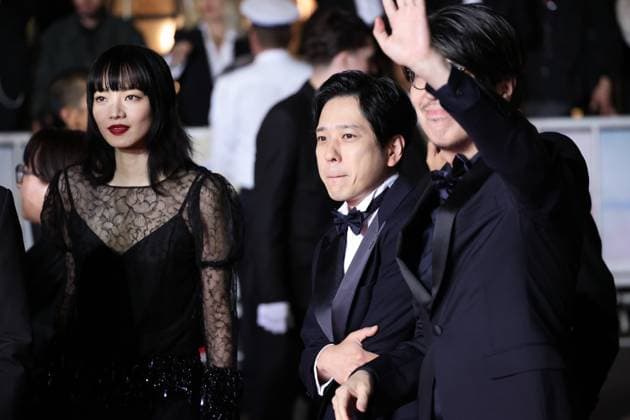Exit 8 Red Carpet at the 78th Annual Cannes Film Festival Kazunari Ninomiya and Nana Komatsu Exit 8 Red Carpet at the 78th Annual Cannes Film Festival in Cannes, France on May 18, 2025.  Copyright: x Chassery+Courdjix