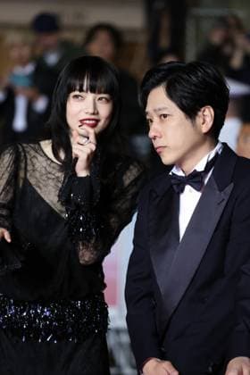 Exit 8 Red Carpet at the 78th Annual Cannes Film Festival Nana Komatsu , Kazunari Ninomiya Exit 8 Red Carpet at the 78th Annual Cannes Film Festival in Cannes, France on May 18, 2025.  Copyright: x Chassery+Courdjix