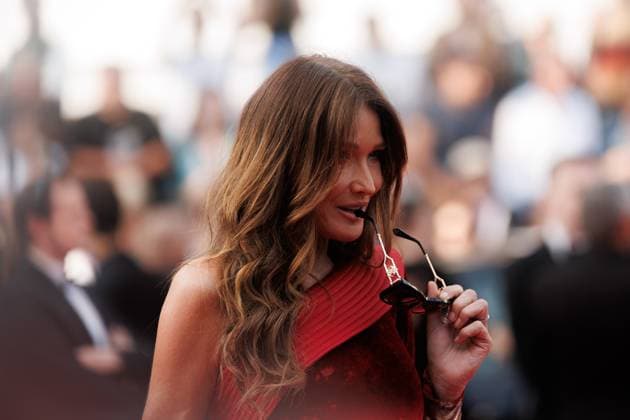Festival de Cannes The Phoenician Scheme Red Carpet Carla Bruni at the premiere of The Phoenician Scheme during the 78 Cannes Film Festival at the Palais de Festival on 18 05 2025 Copyright: xEventpressxKochanx