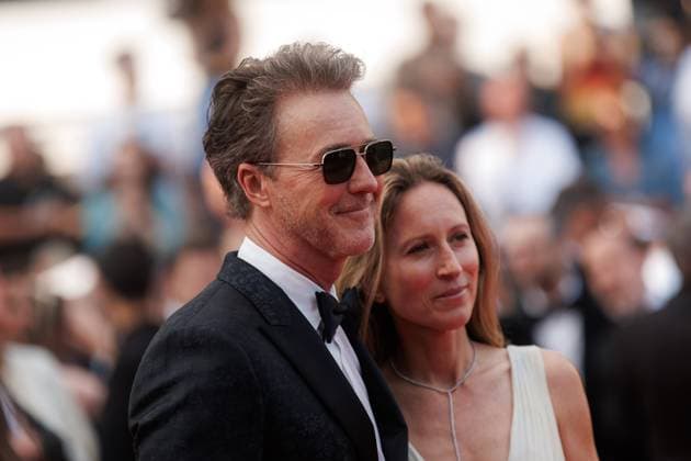 Festival de Cannes The Phoenician Scheme Red Carpet Edward Norton and Shauna Robertson at the premiere of The Phoenician Scheme during the 78 Cannes Film Festival at the Palais de Festival on 18 05 2025 Copyright: xEventpressxKochanx