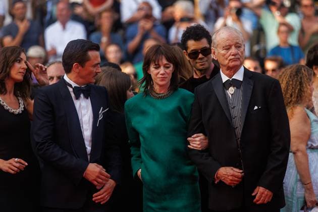 Festival de Cannes The Phoenician Scheme Red Carpet Rupert Friend, Charlotte Gainsbourg, Richard Ayoade and Bill Murray at the premiere of The Phoenician Scheme during the 78 Cannes Film Festival at the Palais de Festival on 18 05 2025 Copyright: xEventpressxKochanx