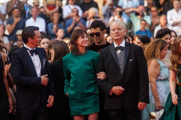 Festival de Cannes The Phoenician Scheme Red Carpet Rupert Friend, Charlotte Gainsbourg, Richard Ayoade and Bill Murray at the premiere of The Phoenician Scheme during the 78 Cannes Film Festival at the Palais de Festival on 18 05 2025 Copyright: xEventpressxKochanx