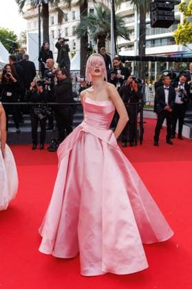 Festival de Cannes The Phoenician Scheme Red Carpet Dia Anitska at the premiere of The Phoenician Scheme during the 78 Cannes Film Festival at the Palais de Festival on 18 05 2025 Copyright: xEventpressxKochanx