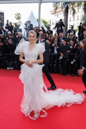Festival de Cannes The Phoenician Scheme Red Carpet Laura Schmitt Laura Abla at the premiere of The Phoenician Scheme during the 78 Cannes Film Festival at the Palais de Festival on 18 05 2025 Copyright: xEventpressxKochanx