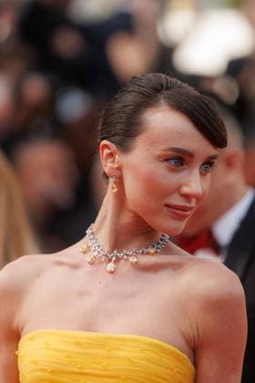 Festival de Cannes The Phoenician Scheme Red Carpet Mary Leest at the premiere of The Phoenician Scheme during the 78 Cannes Film Festival at the Palais de Festival on 18 05 2025 Copyright: xEventpressxKochanx