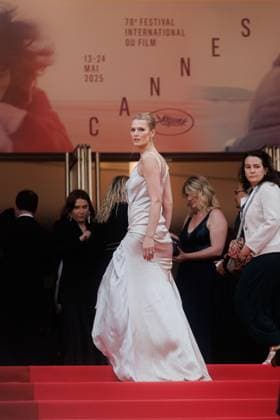 Festival de Cannes The Phoenician Scheme Red Carpet Toni Garrn at the premiere of The Phoenician Scheme during the 78 Cannes Film Festival at the Palais de Festival on 18 05 2025 Copyright: xEventpressxKochanx