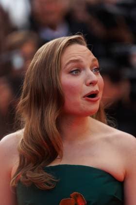 Festival de Cannes The Phoenician Scheme Red Carpet Mia Threapleton at the premiere of The Phoenician Scheme during the 78 Cannes Film Festival at the Palais de Festival on 18 05 2025 Copyright: xEventpressxKochanx