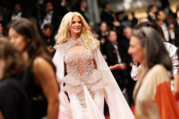 J Montée des marches du film La femme la plus riche du monde lors du 78ème Festival International du Film de Cannes Victoria Silvstedt Montée des marches du film La femme la plus riche du monde lors du 78ème Festival International du Film de Cannes, au Palais des Festivals à Cannes On may 18th 2025 Jacovides Moreau Bestimage Red carpet for the movie The richest woman in the world during the 78th Cannes International Film Festival at the Palais des Festivals in Cannes, France On may 18th 2025 Cannes France  Copyright: xJACOVIDES-MOREAUx xBESTIMAGExJACOVIDES-MOREAUx xBESTIMAGEx