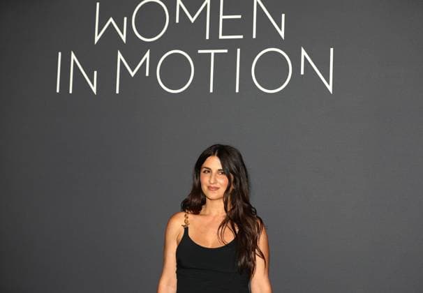 May 18, 2025, Cannes, Cote D azur, France: GERALDINE NAKACHE poses during the Kering Women in Motion Award 2025 photocall in Cannes, France Cannes France - ZUMAc179 20250518_zep_c179_451 Copyright: xMickaelxChavetx