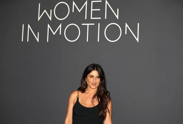 May 18, 2025, Cannes, Cote D azur, France: GERALDINE NAKACHE poses during the Kering Women in Motion Award 2025 photocall in Cannes, France Cannes France - ZUMAc179 20250518_zep_c179_452 Copyright: xMickaelxChavetx