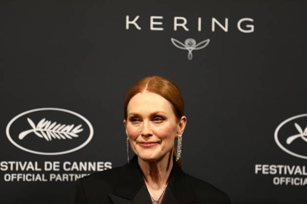 May 18, 2025, Cannes, Cote D azur, France: JULIANNE MOORE poses during the Kering Women in Motion Award 2025 photocall in Cannes, France Cannes France - ZUMAc179 20250518_zep_c179_492 Copyright: xMickaelxChavetx