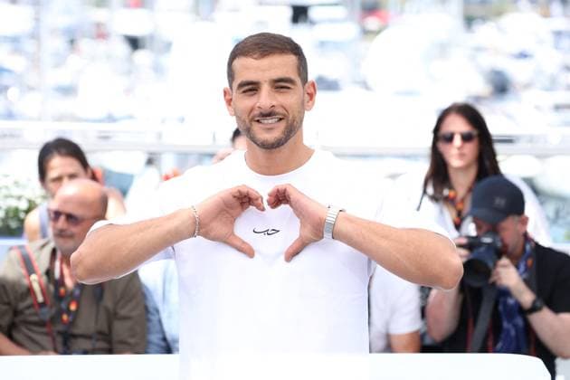 Cannes - Le Roi Soleil Photocall Sofiane Zerman posing during the Le Roi Soleil Photocall at the 78th annual Cannes Film Festival at Palais des Festivals on May 18, 2025 in Cannes, France. Photo by Jerome Domine ABACAPRESS.COM Cannes France  Copyright: xDominexJerome ABACAx