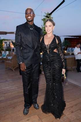 Cannes - Roberto Cavalli - Ray of Sea Paul Pogba, Maria Zulay Pogba Salaues attend Roberto Cavalli Event ahead the 78th annual Cannes Film Festival on May 18, 2025 in Cannes, France. Photo by Marco Piovanotto ABACAPRESS.COM Cannes France  Copyright: xPiovanottoxMarco ABACAx
