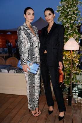 Cannes - Roberto Cavalli - Ray of Sea Alice, Farah Abdel Aziz attend Roberto Cavalli Event ahead the 78th annual Cannes Film Festival on May 18, 2025 in Cannes, France. Photo by Marco Piovanotto ABACAPRESS.COM Cannes France  Copyright: xPiovanottoxMarco ABACAx