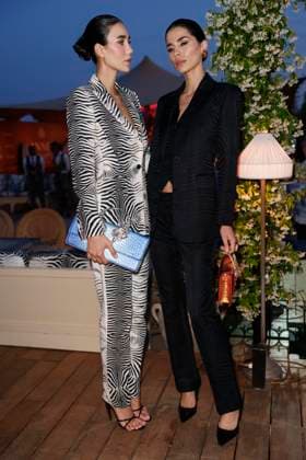 Cannes - Roberto Cavalli - Ray of Sea Alice, Farah Abdel Aziz attend Roberto Cavalli Event ahead the 78th annual Cannes Film Festival on May 18, 2025 in Cannes, France. Photo by Marco Piovanotto ABACAPRESS.COM Cannes France  Copyright: xPiovanottoxMarco ABACAx