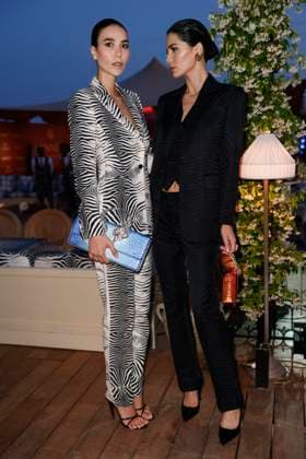 Cannes - Roberto Cavalli - Ray of Sea Alice, Farah Abdel Aziz attend Roberto Cavalli Event ahead the 78th annual Cannes Film Festival on May 18, 2025 in Cannes, France. Photo by Marco Piovanotto ABACAPRESS.COM Cannes France  Copyright: xPiovanottoxMarco ABACAx