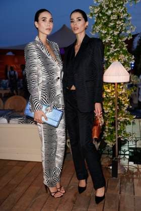 Cannes - Roberto Cavalli - Ray of Sea Alice, Farah Abdel Aziz attend Roberto Cavalli Event ahead the 78th annual Cannes Film Festival on May 18, 2025 in Cannes, France. Photo by Marco Piovanotto ABACAPRESS.COM Cannes France  Copyright: xPiovanottoxMarco ABACAx