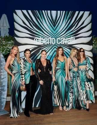 Cannes - Roberto Cavalli - Ray of Sea Maria Zulay Pogba Salaues, Romee Strijd, Valery Kaufman, Stella Maxwell, Barbara Palvin, Grace Elisabeth attend Roberto Cavalli Event ahead the 78th annual Cannes Film Festival on May 18, 2025 in Cannes, France. Photo by Marco Piovanotto ABACAPRESS.COM Cannes France  Copyright: xPiovanottoxMarco ABACAx