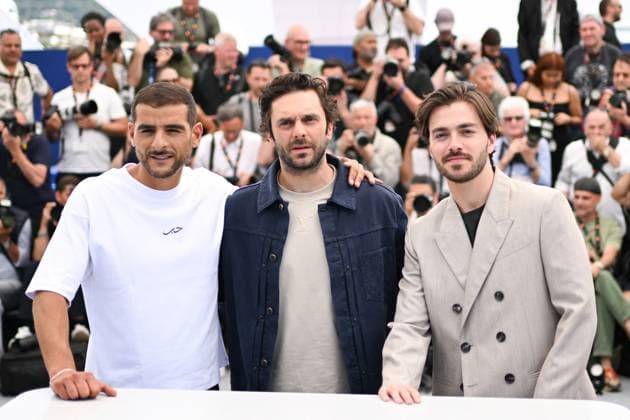 Cannes Le Roi Soleil Photocall AM Sofiane Zermani, Pio Marmai and Panayotis Pascot attending the Le Roi Soleil Photocall in Cannes, France on May 18, 2025 as part of the 78th Cannes Film Festival. Photo by Aurore Marechal ABACAPRESS.COM Cannes France  Copyright: xMarechalxAurore ABACAx