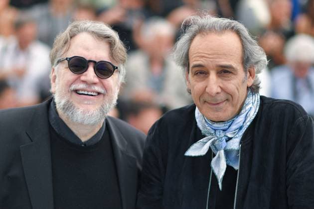 Cannes La Lecon de Musique Photocall AM Guillermo del Toro and Alexandre Desplat attending the La Lecon de Musique Photocall in Cannes, France on May 18, 2025 as part of the 78th Cannes Film Festival. Photo by Aurore Marechal ABACAPRESS.COM Cannes France  Copyright: xMarechalxAurore ABACAx