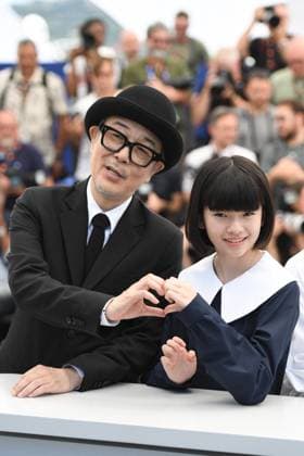 Cannes Renoir Photocall AM Lily Franky and Chie Hayakawa attending the Renoir Photocall in Cannes, France on May 18, 2025 as part of the 78th Cannes Film Festival. Photo by Aurore Marechal ABACAPRESS.COM Cannes France  Copyright: xMarechalxAurore ABACAx