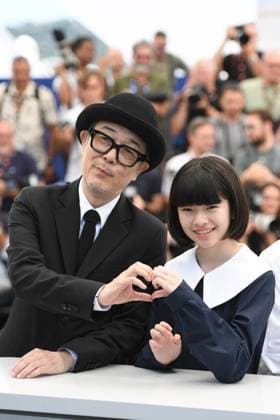 Cannes Renoir Photocall AM Lily Franky and Chie Hayakawa attending the Renoir Photocall in Cannes, France on May 18, 2025 as part of the 78th Cannes Film Festival. Photo by Aurore Marechal ABACAPRESS.COM Cannes France  Copyright: xMarechalxAurore ABACAx