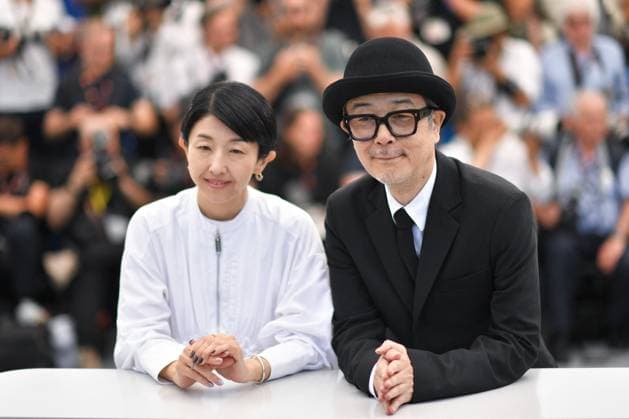 Cannes Renoir Photocall AM Chie Hayakawa and Lily Franky attending the Renoir Photocall in Cannes, France on May 18, 2025 as part of the 78th Cannes Film Festival. Photo by Aurore Marechal ABACAPRESS.COM Cannes France  Copyright: xMarechalxAurore ABACAx