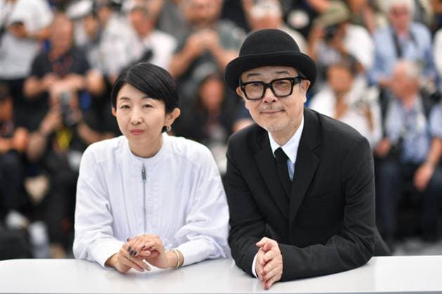 Cannes Renoir Photocall AM Chie Hayakawa and Lily Franky attending the Renoir Photocall in Cannes, France on May 18, 2025 as part of the 78th Cannes Film Festival. Photo by Aurore Marechal ABACAPRESS.COM Cannes France  Copyright: xMarechalxAurore ABACAx