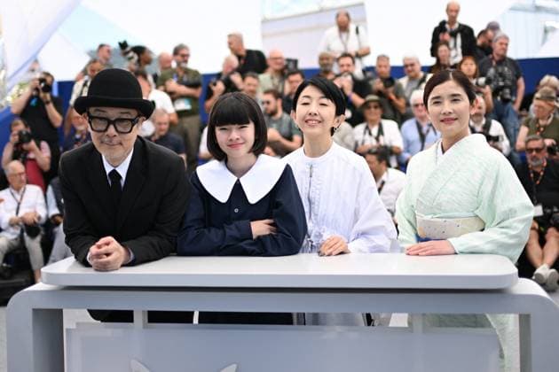 Cannes Renoir Photocall AM Hikari Ishida, Chie Hayakawa, Yui Suzuki, Lily Franky attending the Renoir Photocall in Cannes, France on May 18, 2025 as part of the 78th Cannes Film Festival. Photo by Aurore Marechal ABACAPRESS.COM Cannes France  Copyright: xMarechalxAurore ABACAx