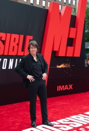 Outside arrivals for the New York premiere of Mission: Impossible The Final Reckoning Featuring: Tom Cruise Where: New York, New Mexico, United States When: 19 May 2025 Credit: Janet Mayer INSTARimages.com EDITORIAL USE ONLY. NOT FOR USE BY NEWSPAPERS BASED IN THE UK. Copyright: xx instar54769410